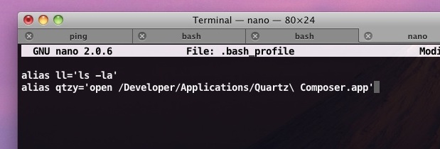 open terminal from folder mac