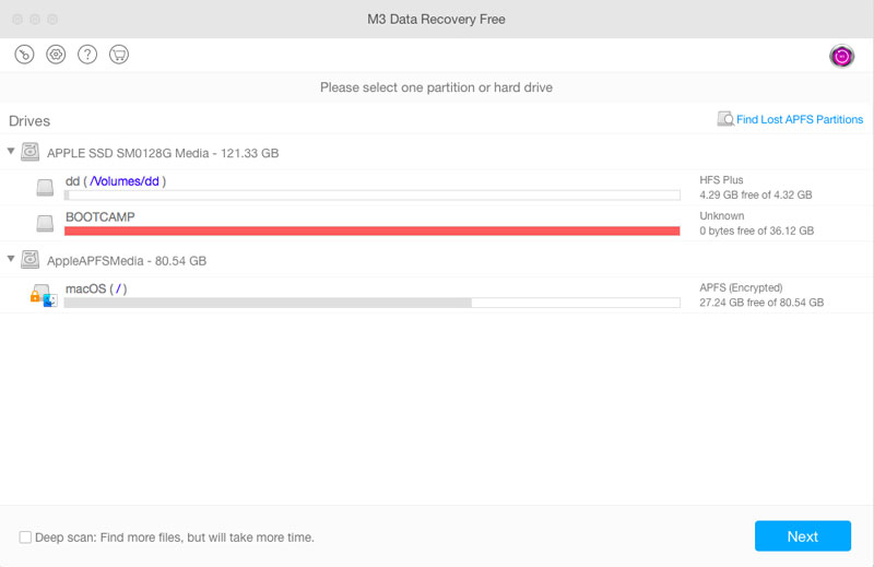 M3 Free Mac Data Recovery
