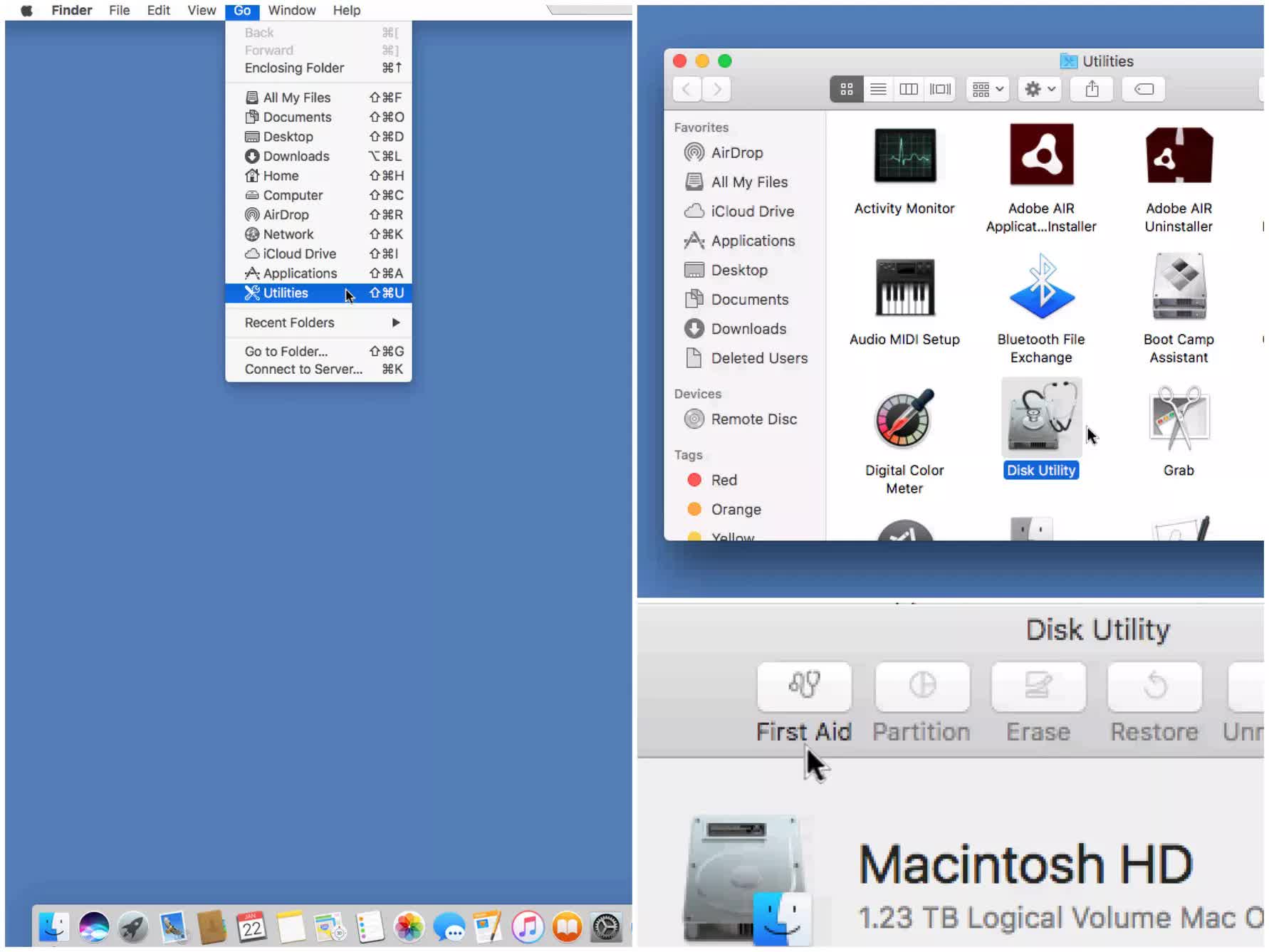 mac disk image cannot be recognized