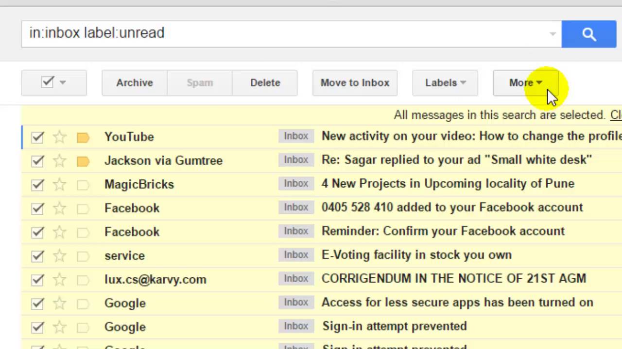 why is gmail deleting mail from my inbox