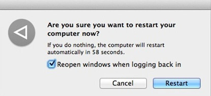 جهاز Mac يواصل إعادة التشغيل