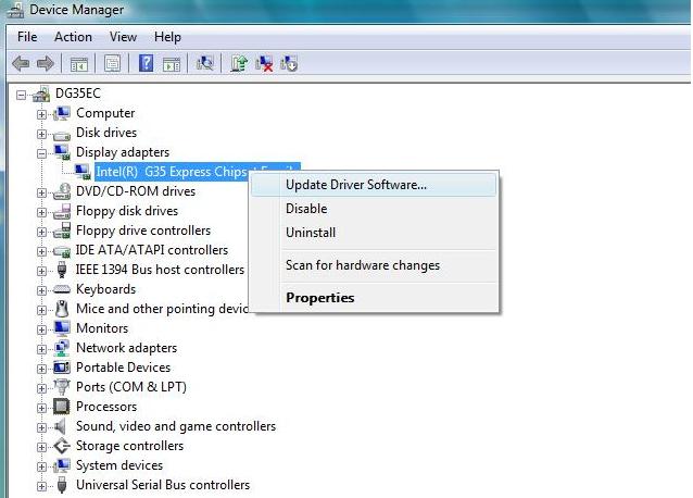 how to fix display driver black screen windows 7