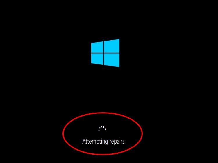 how long will windows 10 attempting repairs take