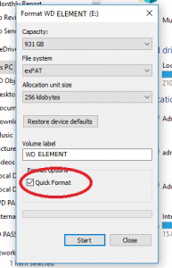 how to format wd elements for mac 2021
