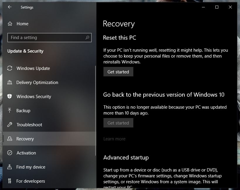 recorded videos black screen windows 10