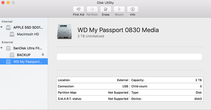 my passport drive format for mac