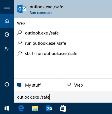 turn off safe mode outlook turn off safe mode outlook
