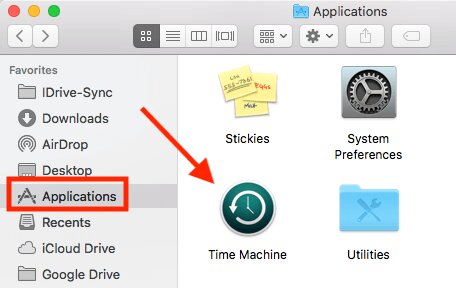 how to restore mac os x usin g time machine