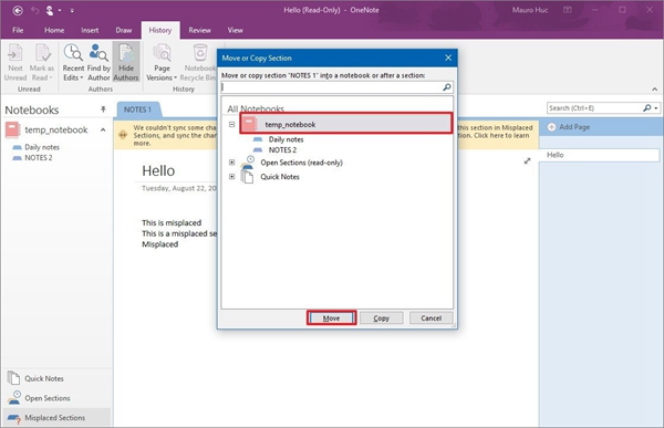 Fix Sync Issues In Onenote For Windows 10 7675