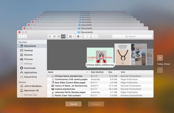 temp file for preview mac os