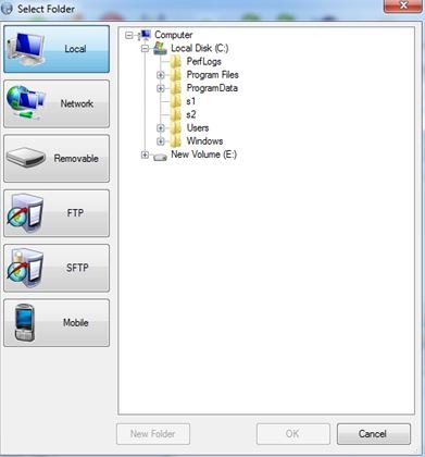 winxp sync folders