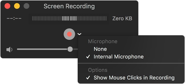 quicktime player mac video record settings