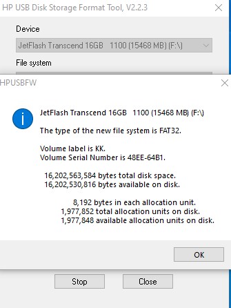 disk formatting tool