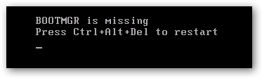 2 Métodos para Reparar o Problema do BOOTMGR em Falta