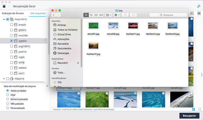 Como Recuperar Dados Perdidos após a Atualização para o macOS 10.13 High Sierra