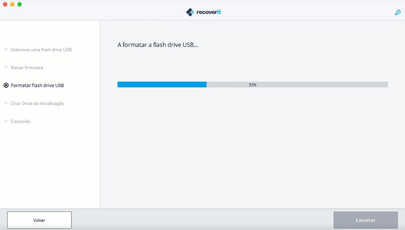 format USB drive for Mac crash