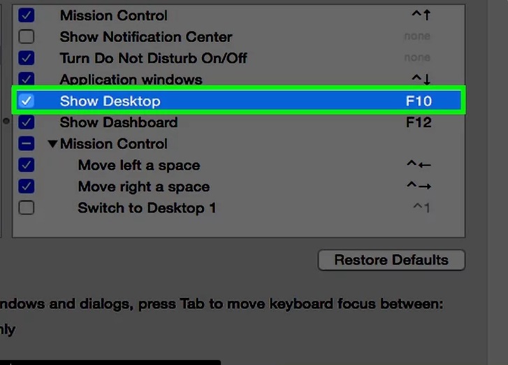 high contrast mode keyboard shortcut for mac