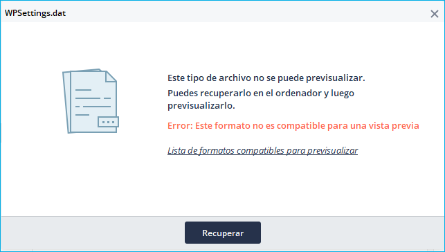 Previsualiza Archivos con Recoverit Recuperador de Datos