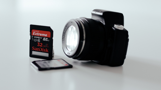 Récupérer les photos supprimées de la carte SD.