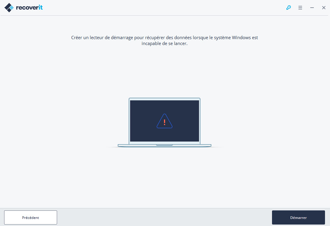 Créer un lecteur bootable