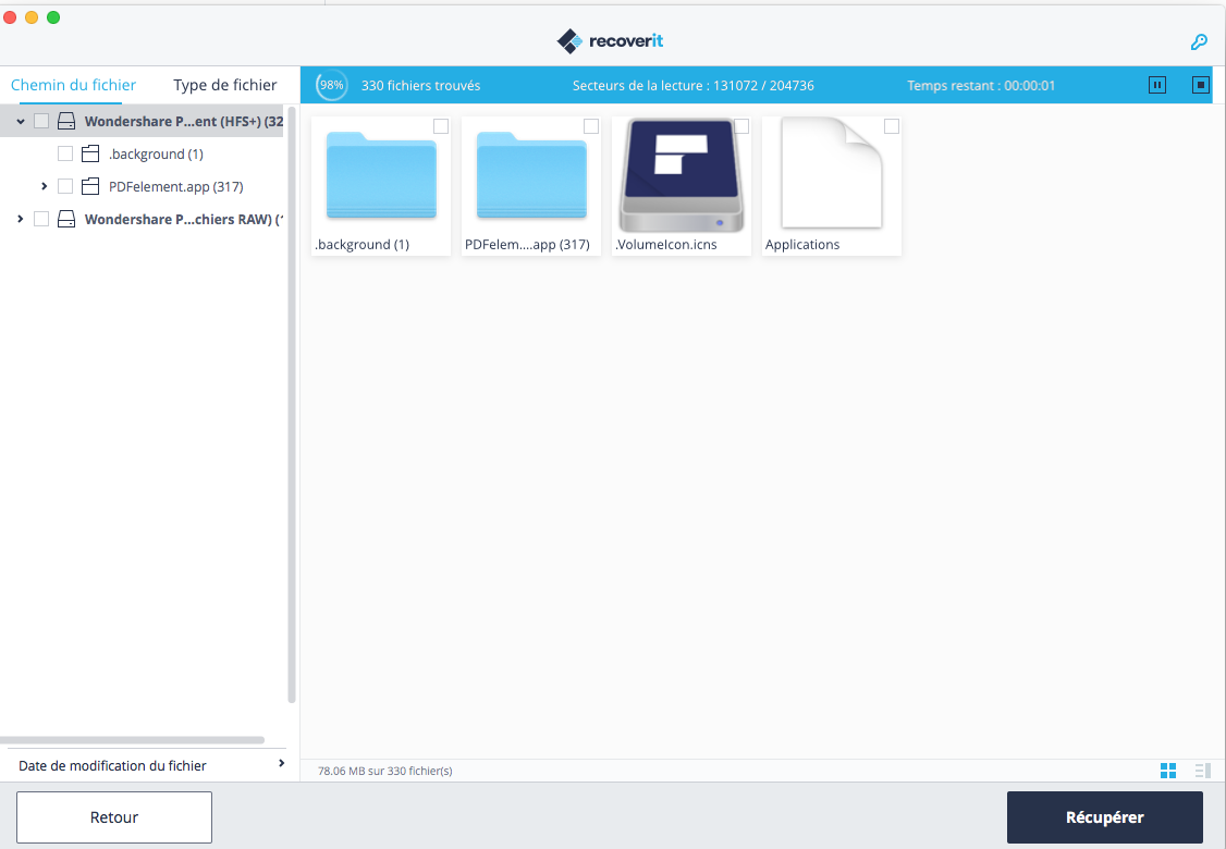 scanner périphérique externe sur mac