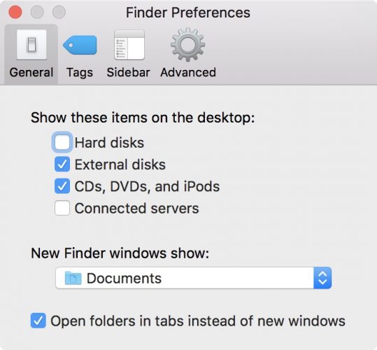 mac desktop icons to left