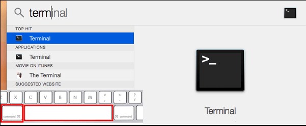 mac terminal commands for check disk