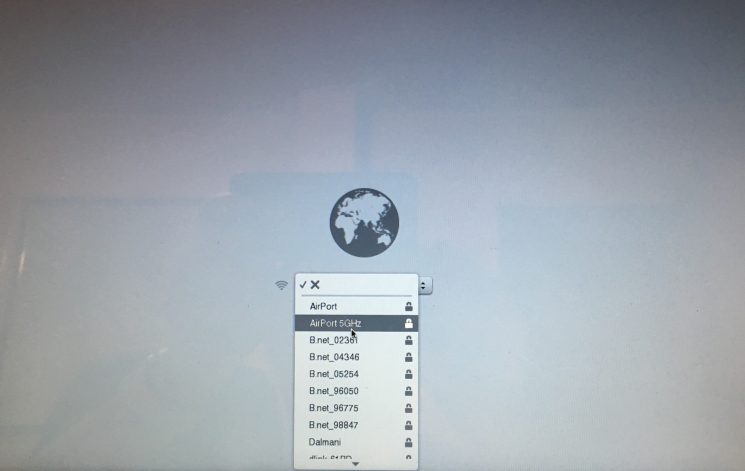 OS-X- وضع استرداد الانترنت لنظام Mac -3