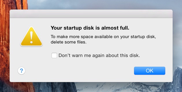 startup-disk-full