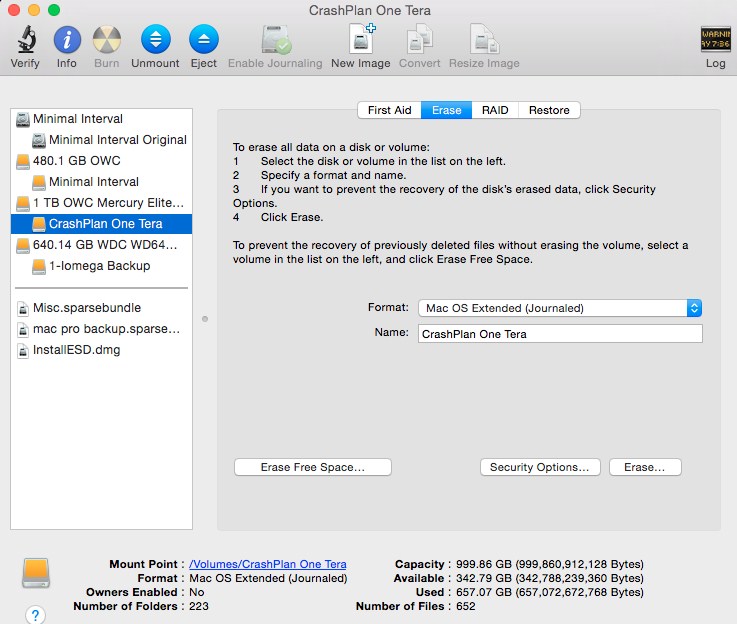 read mac os extended journaled encrypted on windows