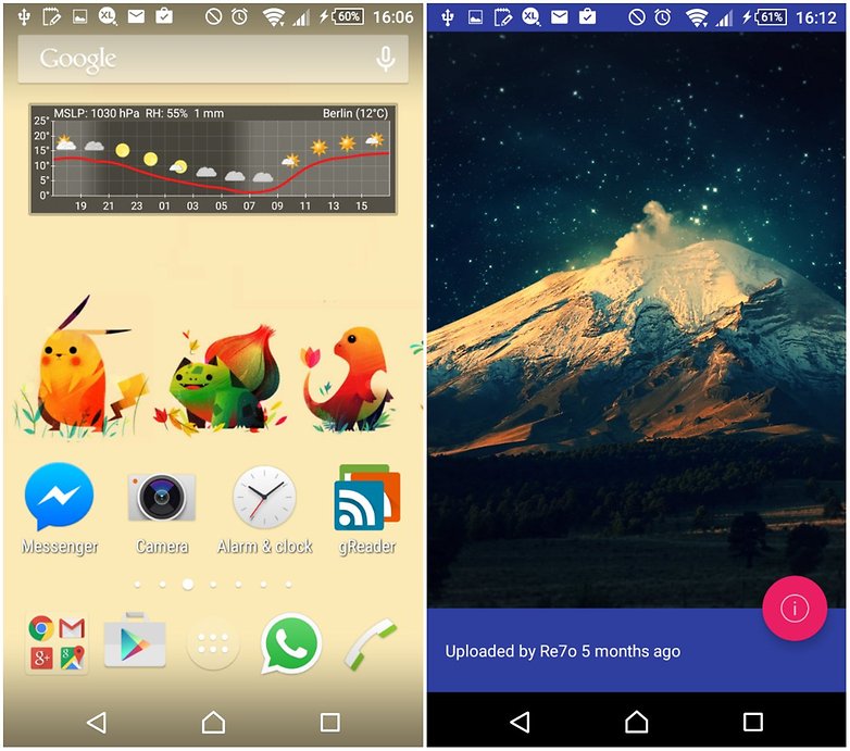 séptima aplicación de fondo de pantalla para android